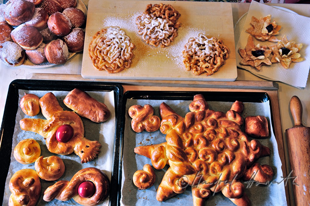 baking for Easter