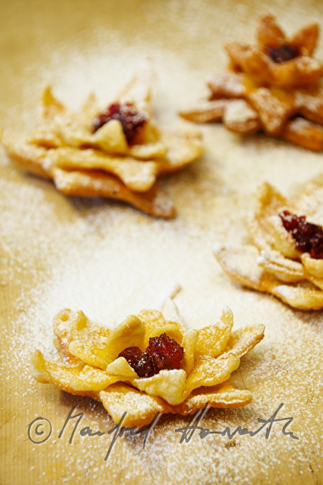 Schmalzrosen - a special dessert made countryside