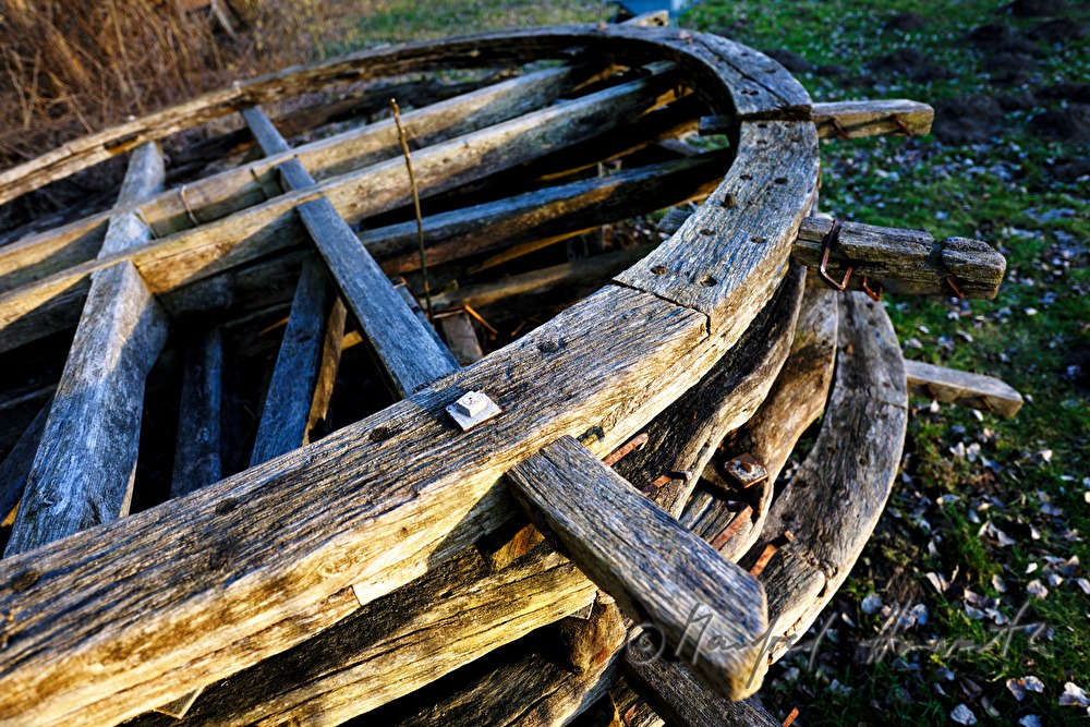 water wheel of the ship mill