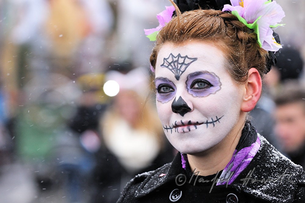zombie on Mardi Gras