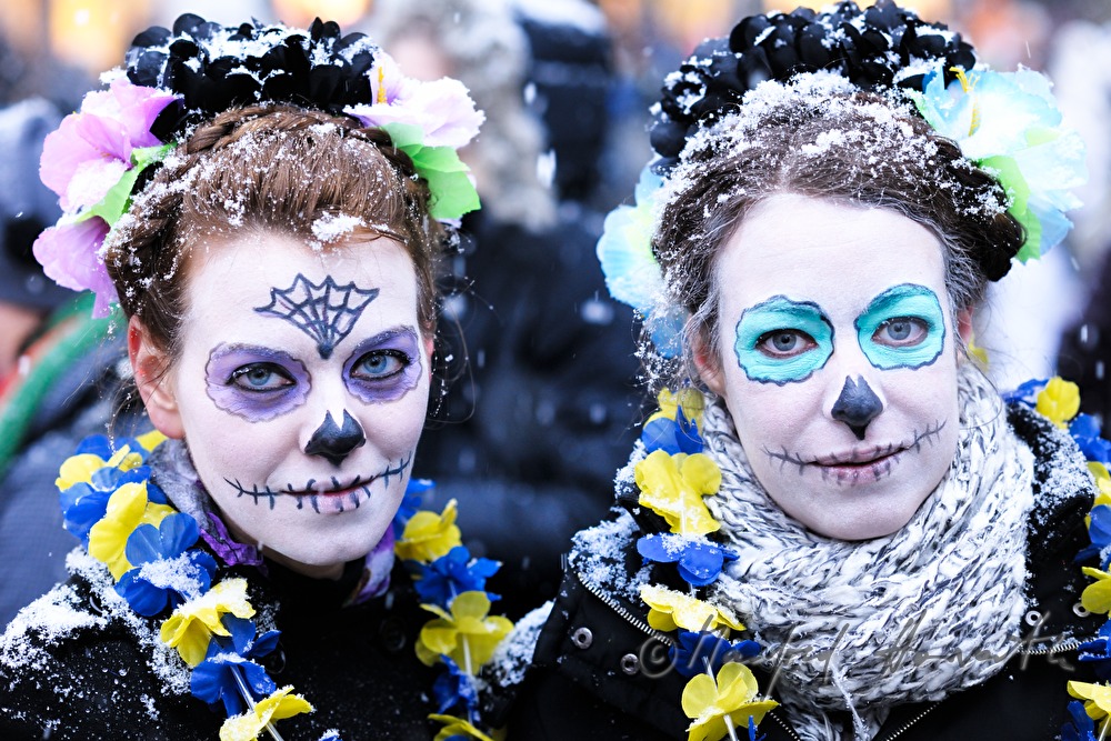 zombie on Mardi Gras