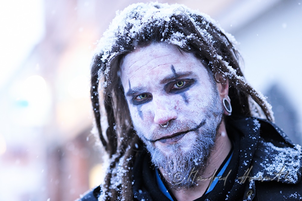 zombie on Mardi Gras
