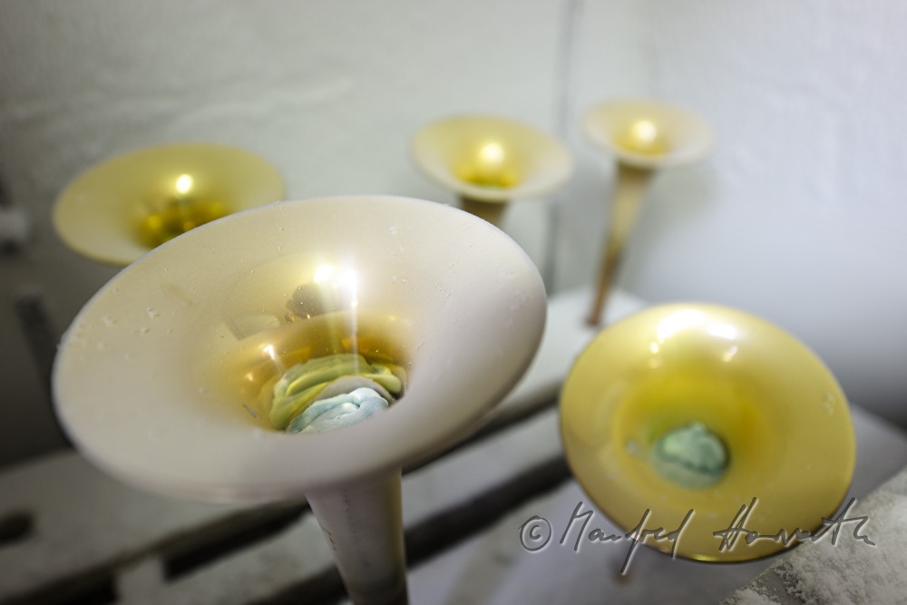 refrigerated bells of trumpets