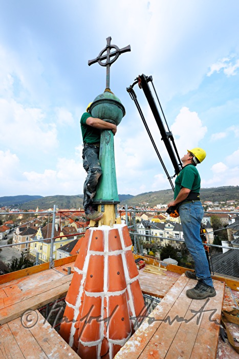 roofers put the peak on the dungeon