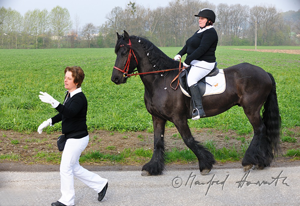 horsewomen at the horse pilgrimage