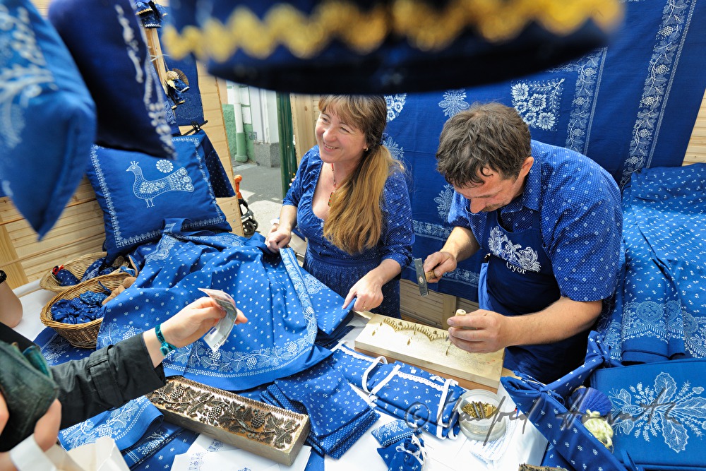 sale of blueprint goods at the Blueprint Market