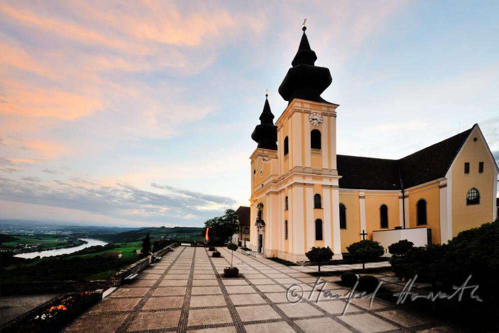 pilgrimage church Maria Taferl and the Danube
