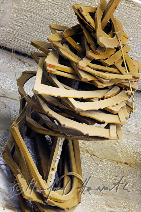 wooden workpieces for frames in the store