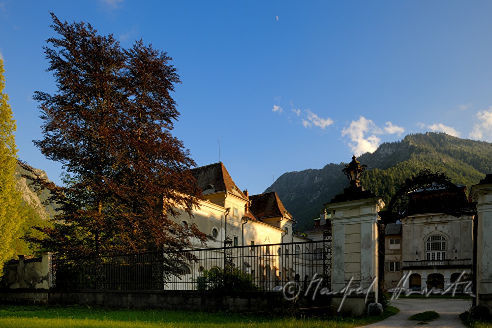 Castle Seehof was a farmyard in 1602
