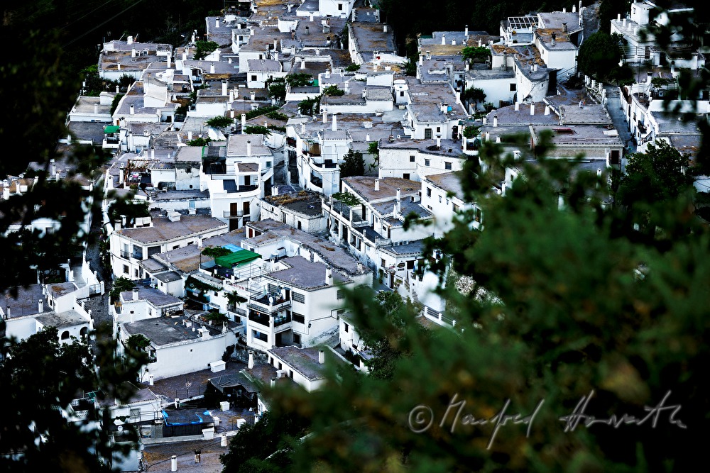 white village in the  Serranía de Ronda