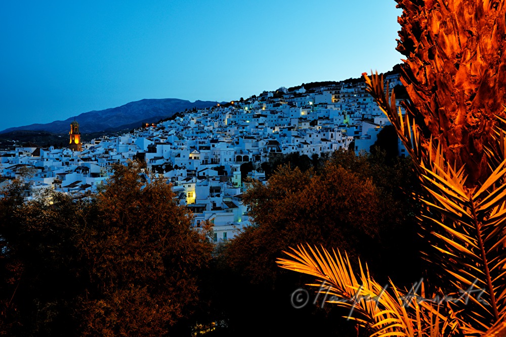 white village in the  Serranía de Ronda
