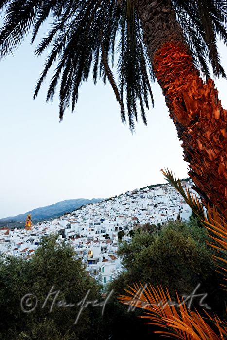 white village in the  Serranía de Ronda