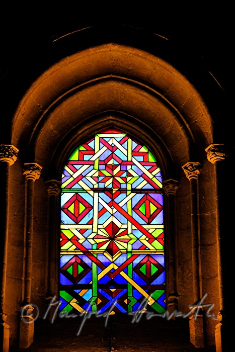 reverse painting on glass in 