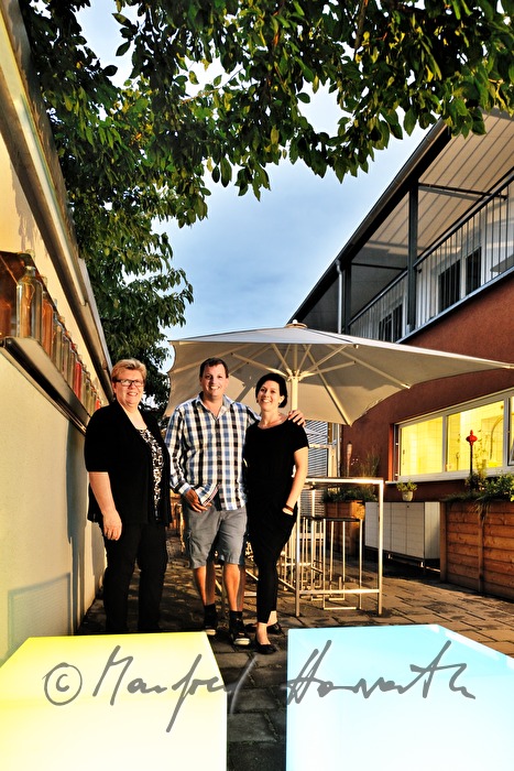 Glatz family who run the restaurant 