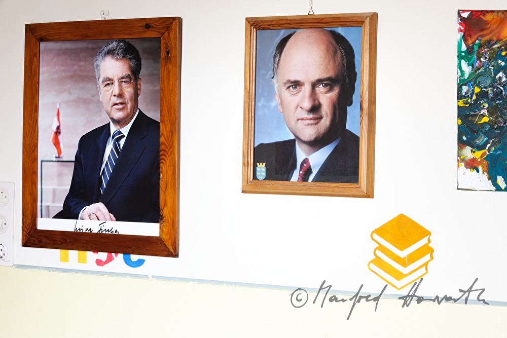 Federal President Heinz Fischer and governor Erwin Pröll