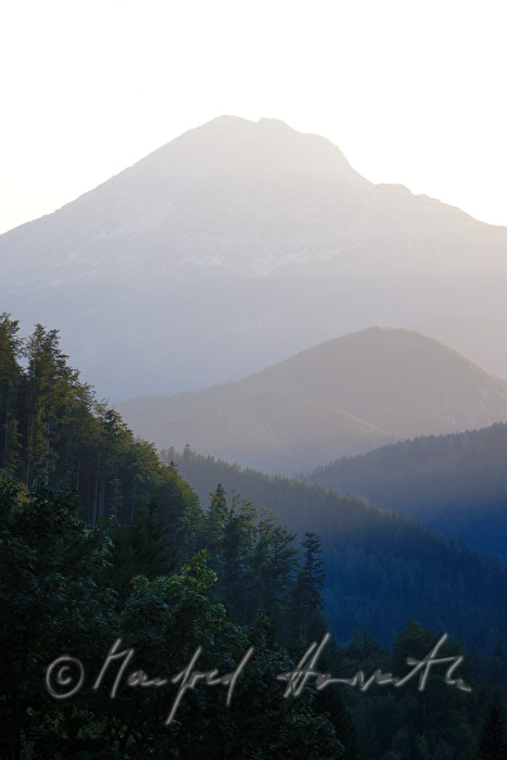 view from Annaberg to the Ötscher