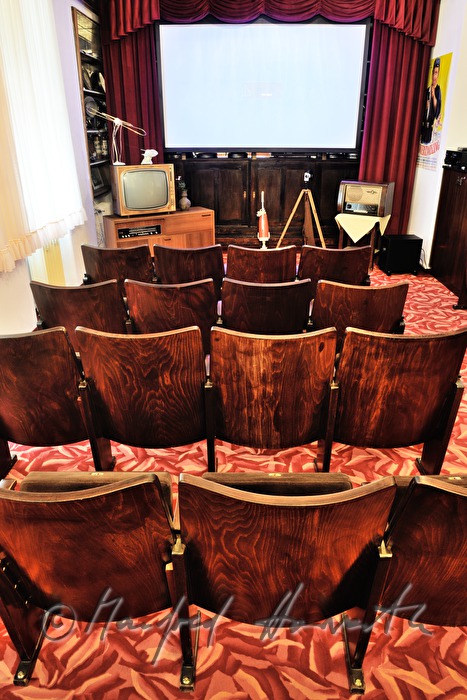 cinema hall in the Hotel Mariandl