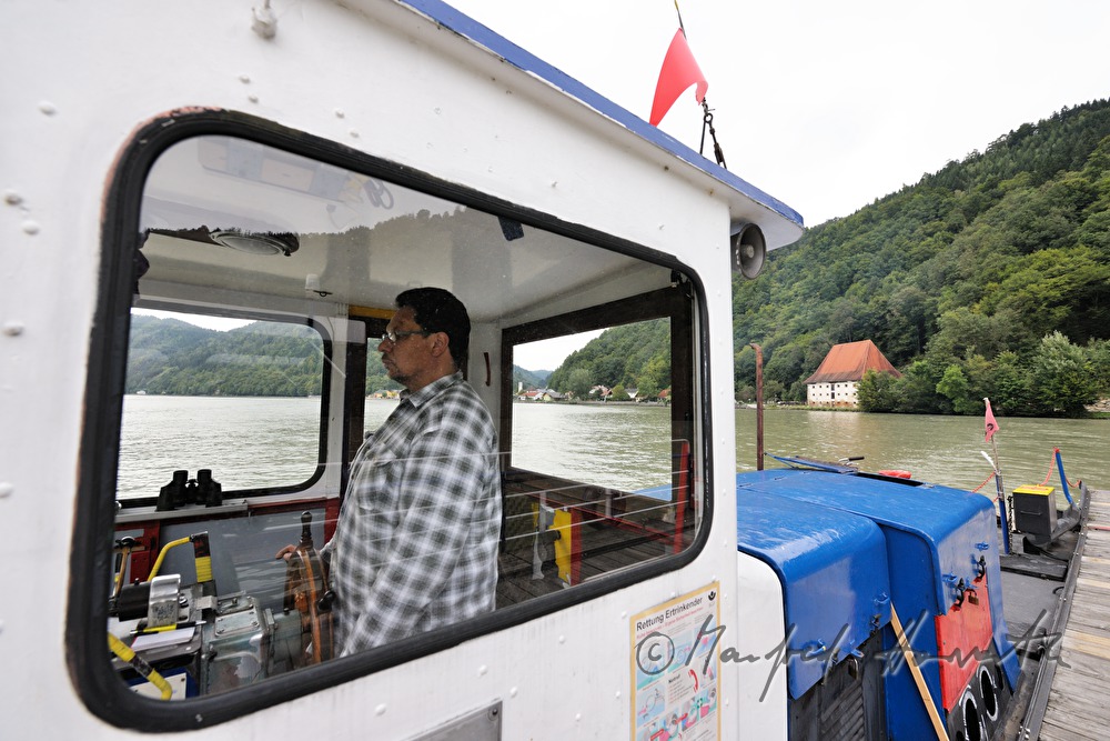 car ferry from Obermühl to Kobling
