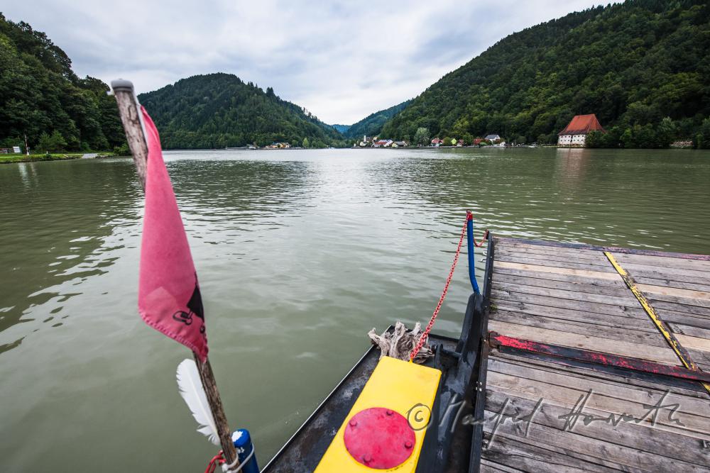 car ferry from Obermühl to Kobling