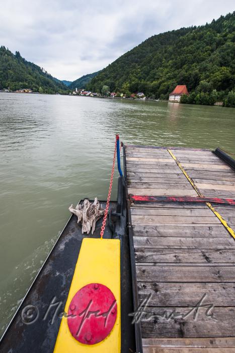 car ferry from Obermühl to Kobling
