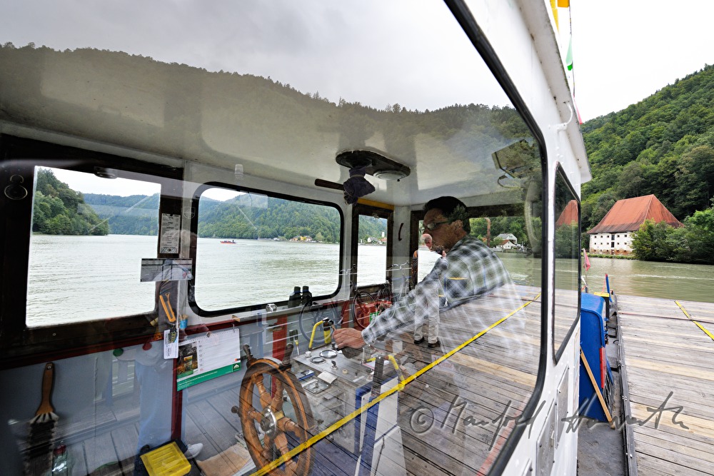car ferry from Obermühl to Kobling