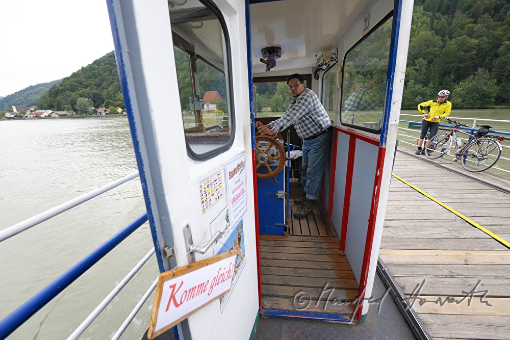 car ferry from Obermühl to Kobling
