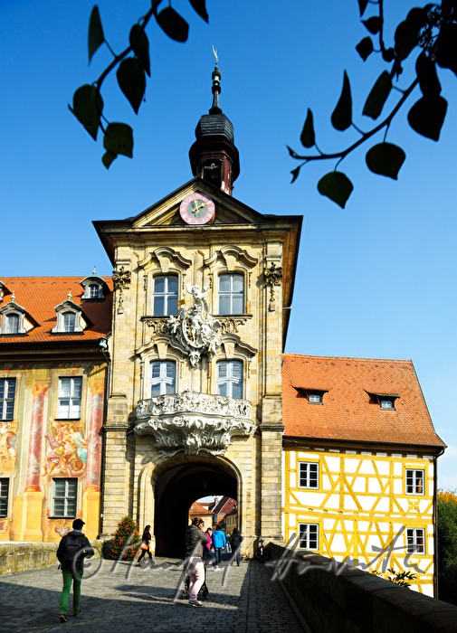 entrance to the old town hall (