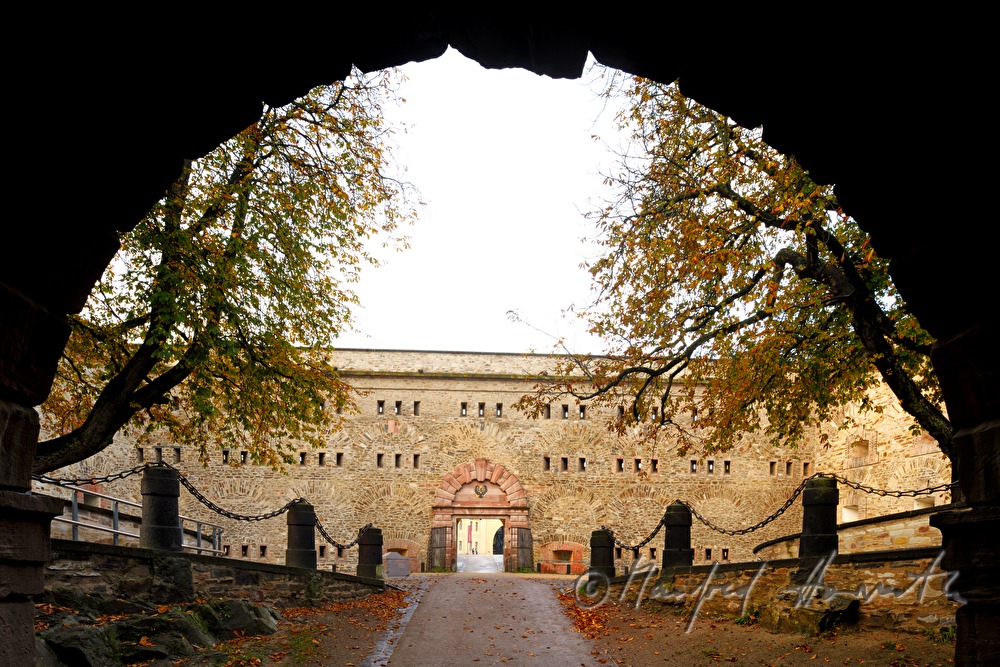 gate to Ehrenbreitstein Fortress