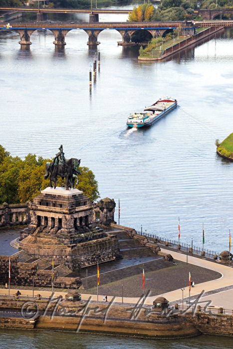 Emperor Wilhelm II monument at 