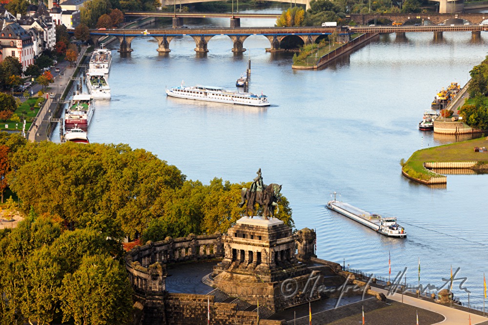 Emperor Wilhelm II monument at 
