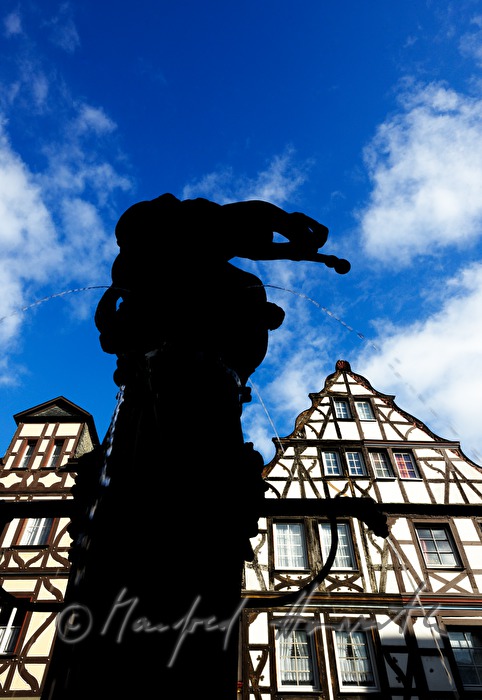 framework houses and Martin Fountain