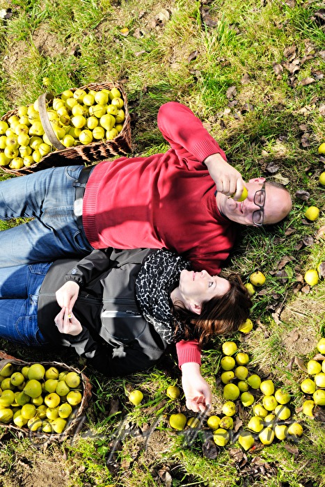 must producers during a break of fruit picking
