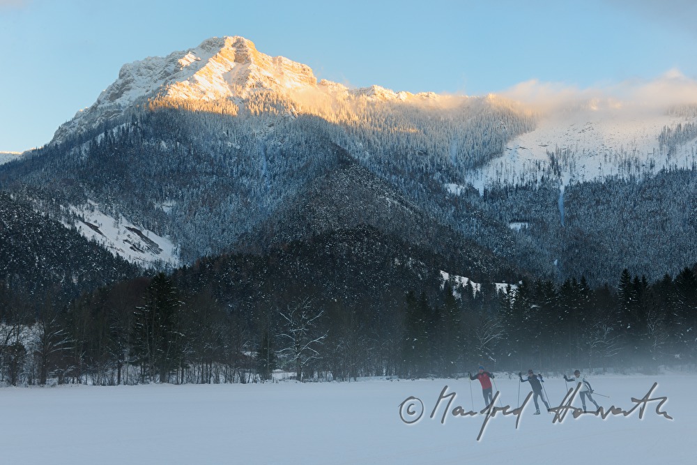 cross-country skiers