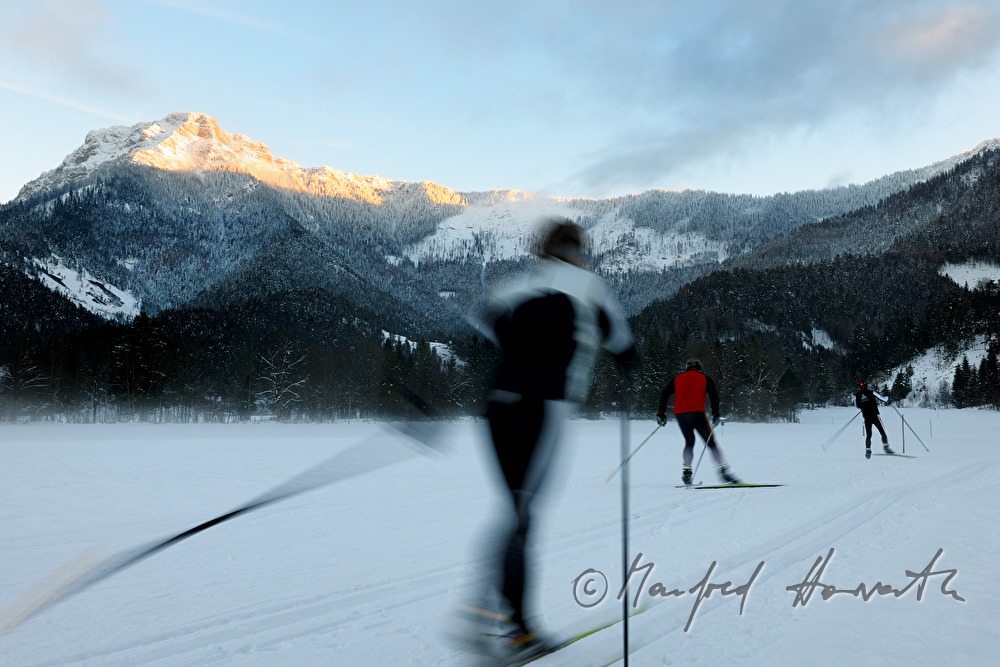 cross-country skiers