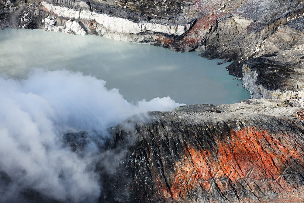 crater of Volcano Poás