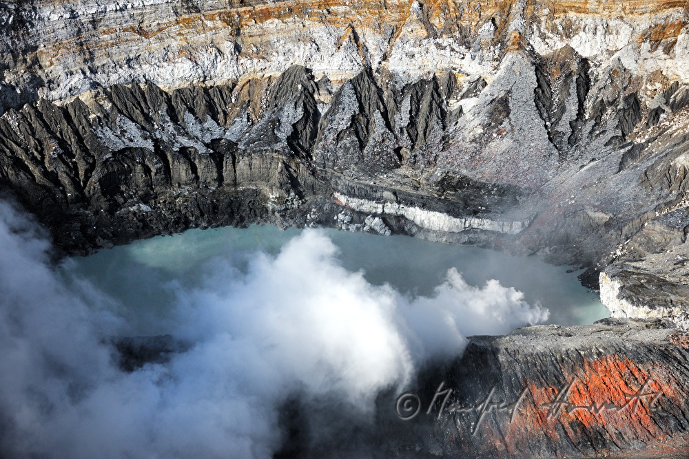 crater of Volcano Poás