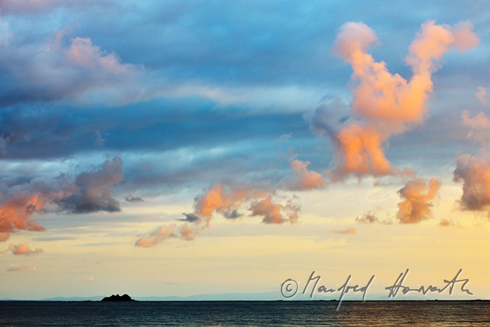 lonesome rock island about 5 km offshore