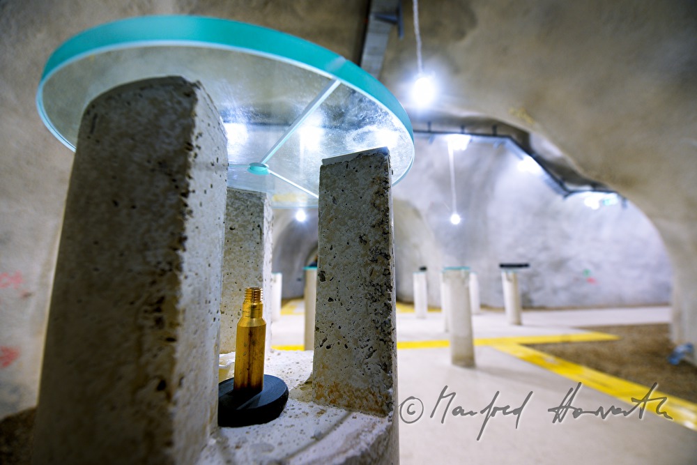 glass fundament for the instruments