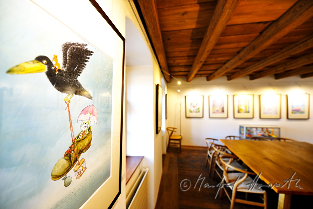 Erwin Moser Museum in the wine store building
