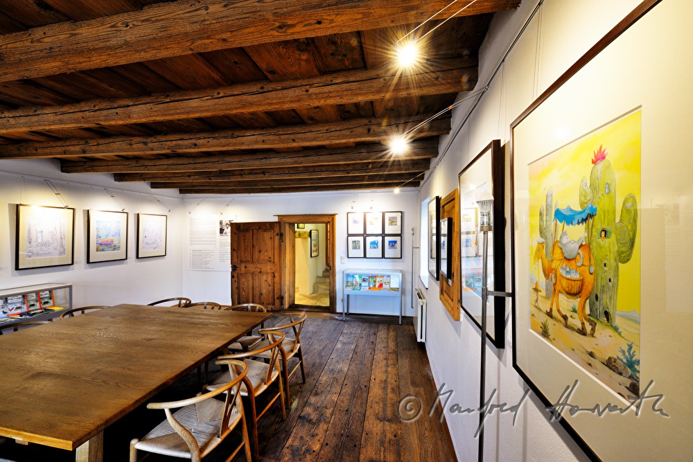 Erwin Moser Museum in the wine store building