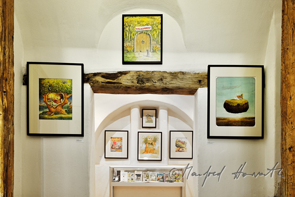 Erwin Moser Museum in the wine store building
