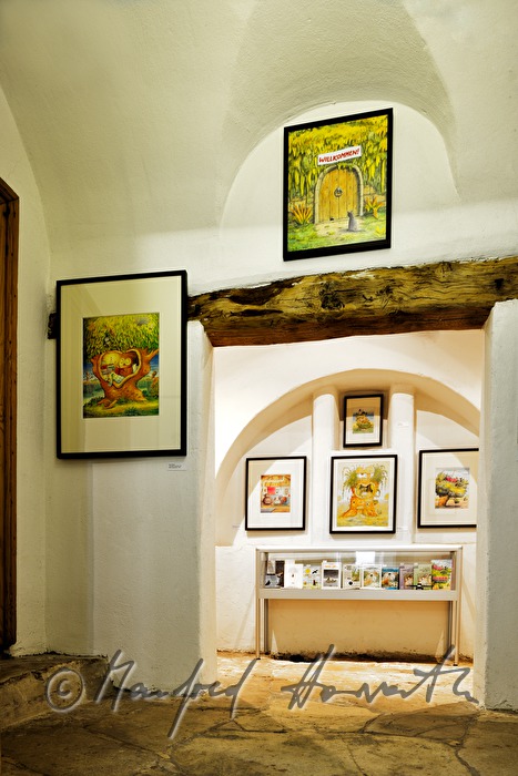 Erwin Moser Museum in the wine store building