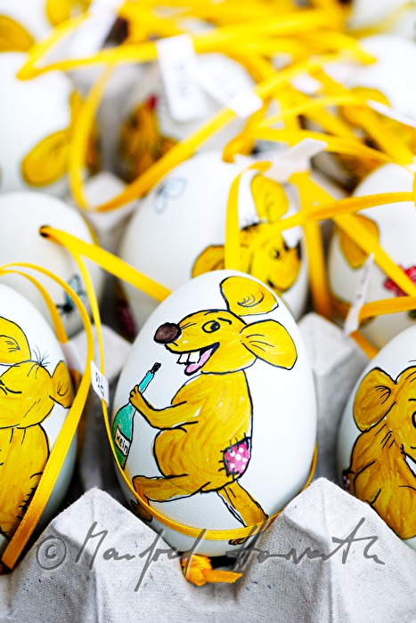 painted Easter eggs from the manufactory
