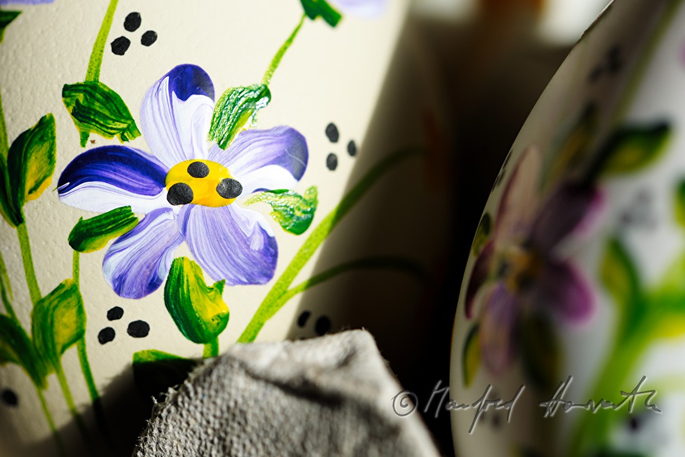 painted Easter eggs from the manufactory