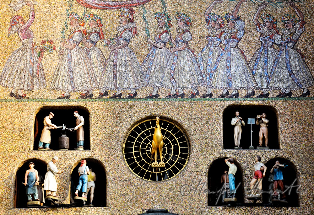 Olomouc astronomical clock of the town hall