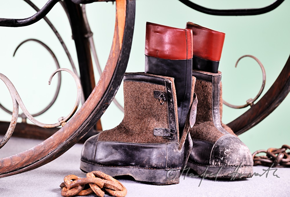 felt over-boots for cabmen wearing already boots