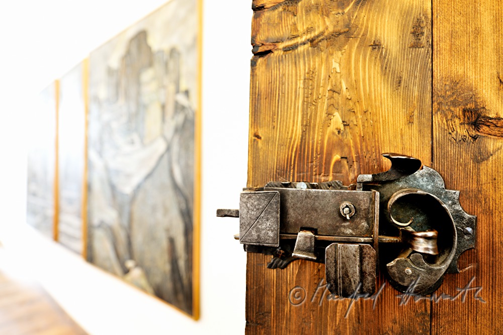 lock of a wooden door from the Renaissance Period