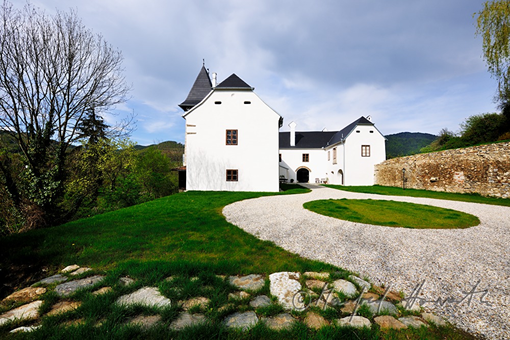 view from the western fassade