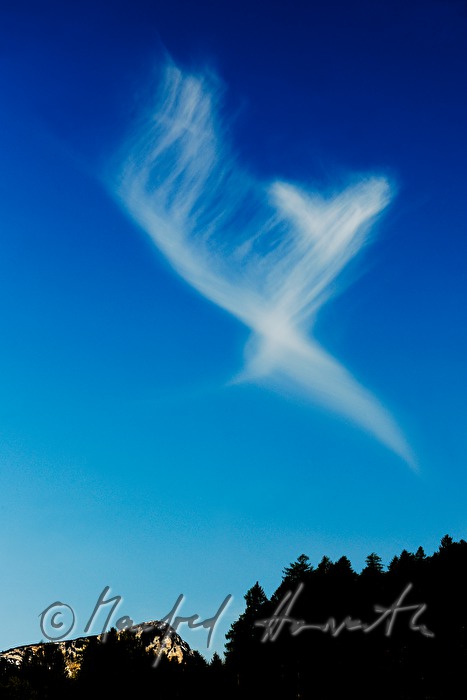 helix formed twisted stratified cloud