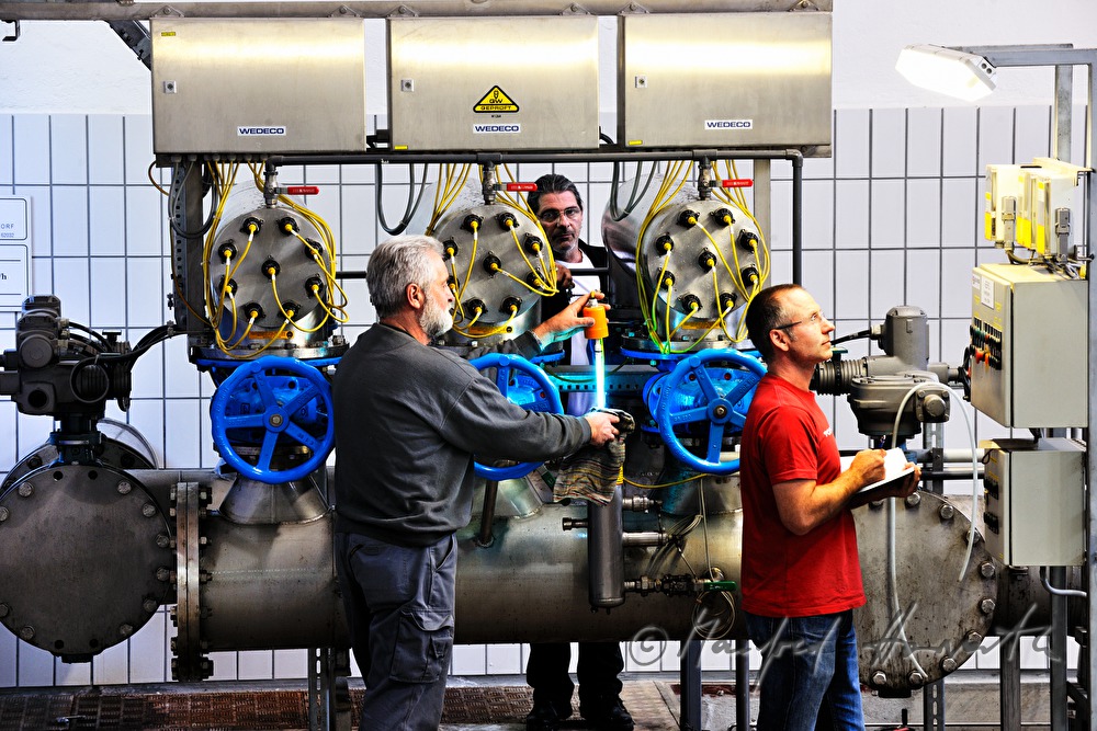 security check of the drinking water system